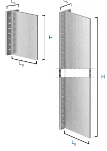 ALUMINI HT - CONCEALED ALUMINIUM ALLOY BRACKET