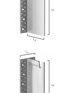 ALUMIDI HT - CONCEALED ALUMINIUM ALLOY BRACKET
