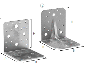 HT100 - ANGLE BRACKET 100